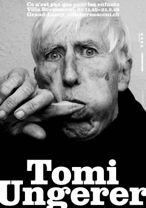 affiche Tomi Ungerer, photo © Sam Norval affiche Tomi Ungerer, photo © Sam Norval